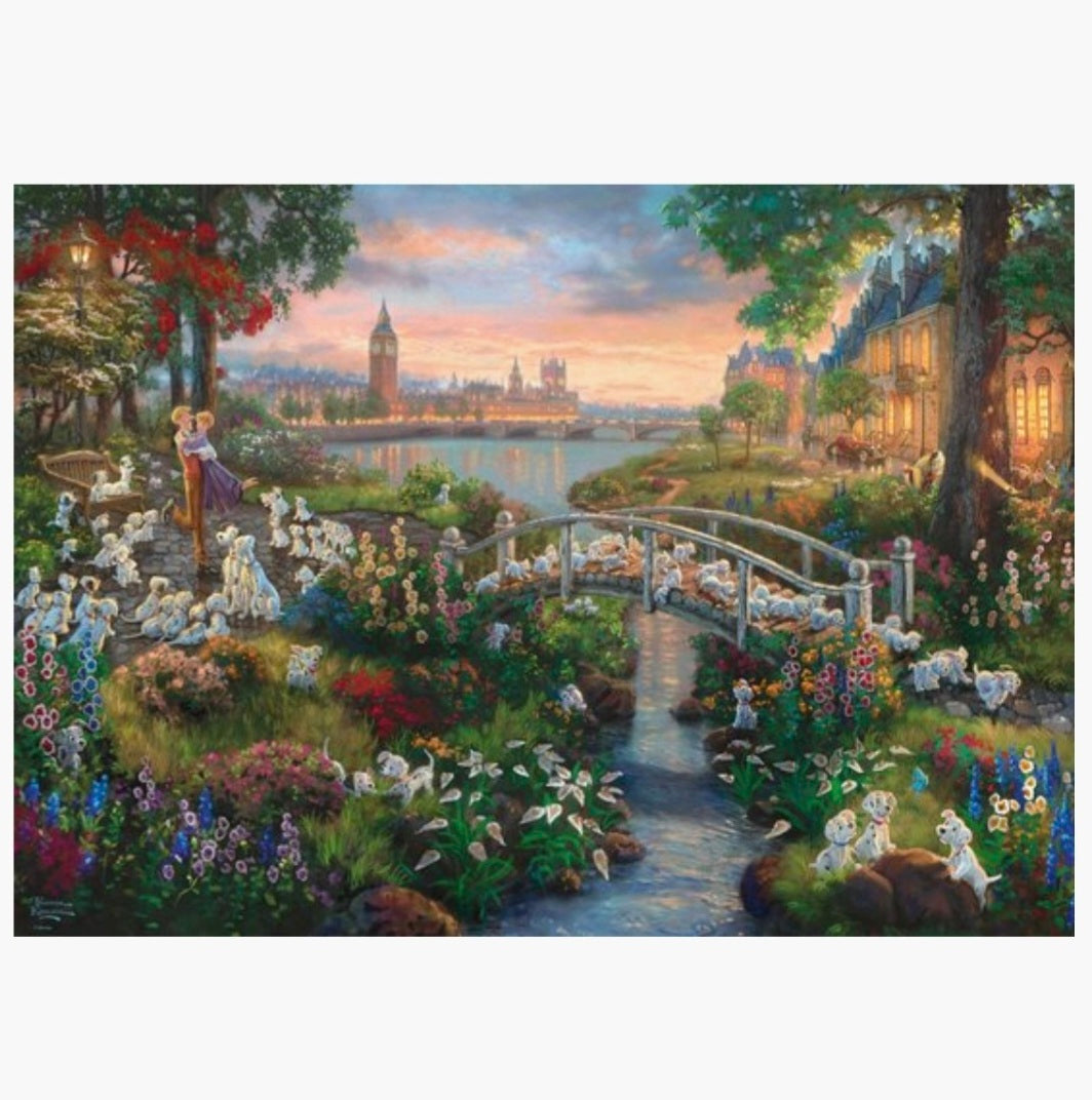 Thomas Kinkade: Disney - 101 Dalmatiërs - 1000