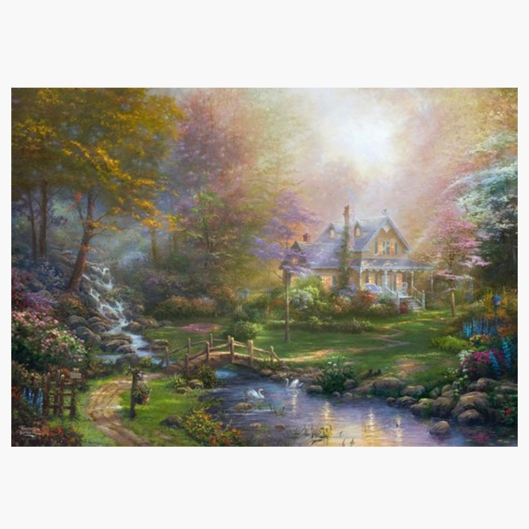 Thomas Kinkade: A Mother's Perfect Day - 1000