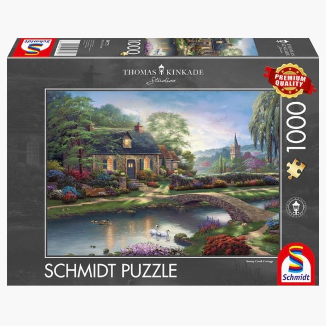 Thomas Kinkade: Stoney Creek Cottage - 1000