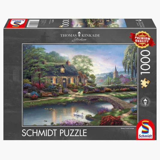 Thomas Kinkade: Stoney Creek Cottage - 1000