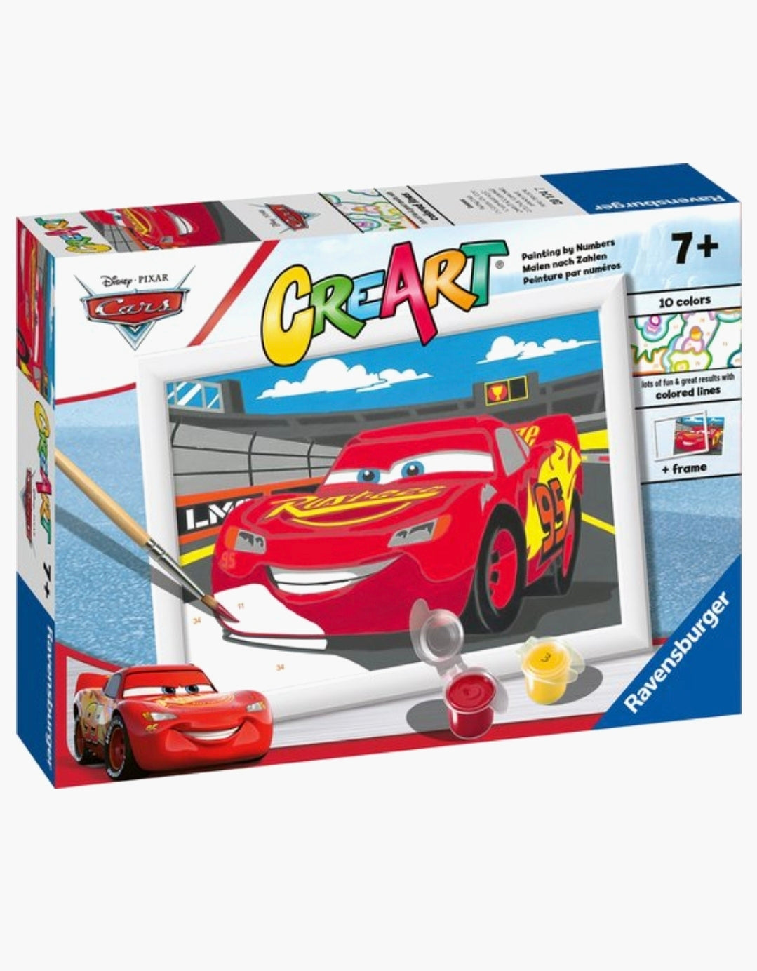 Ravensburger: CreArt Cars schilderen op nummer