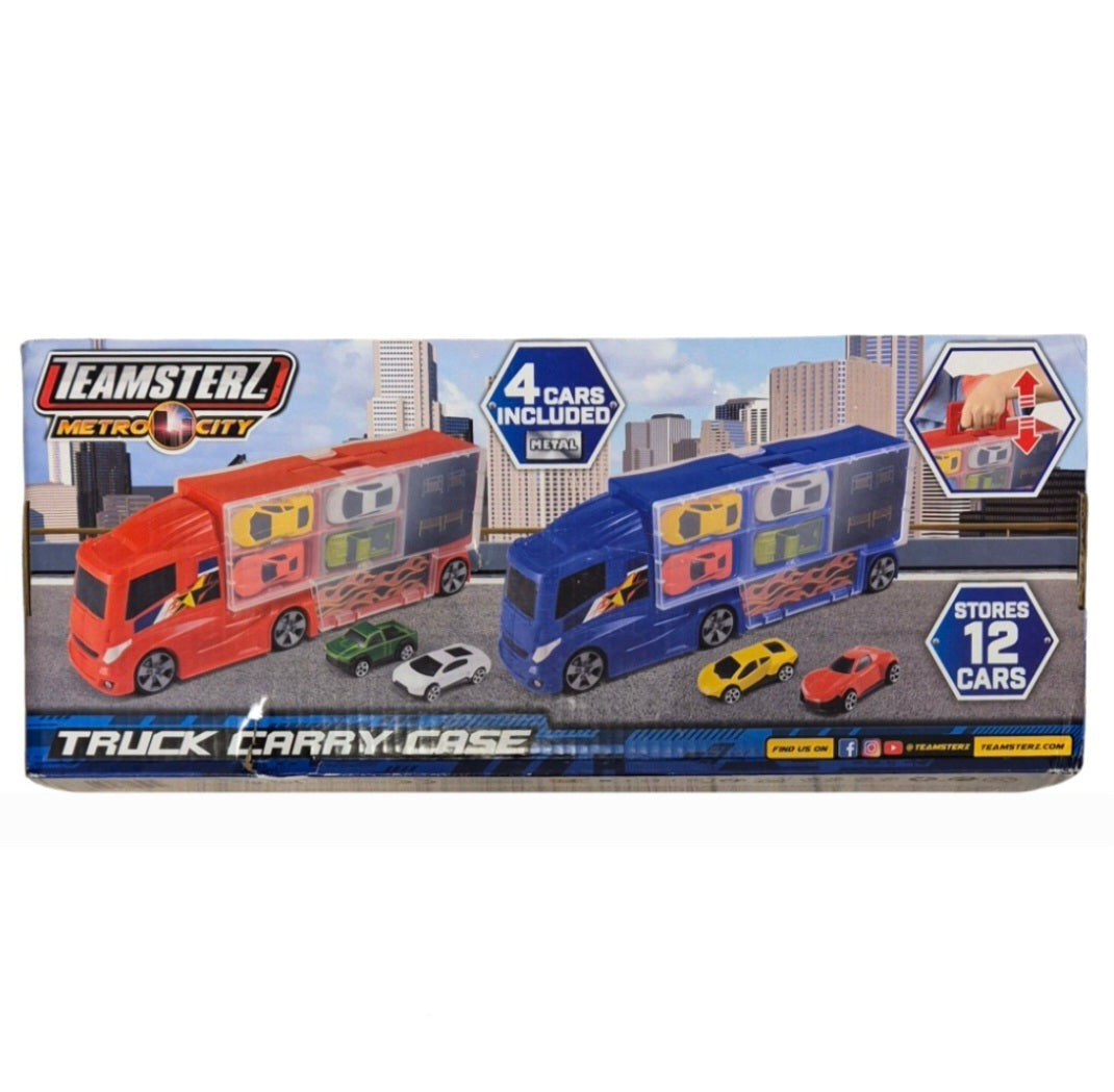 Teamsterz: Truck carry case - incl 4 auto's