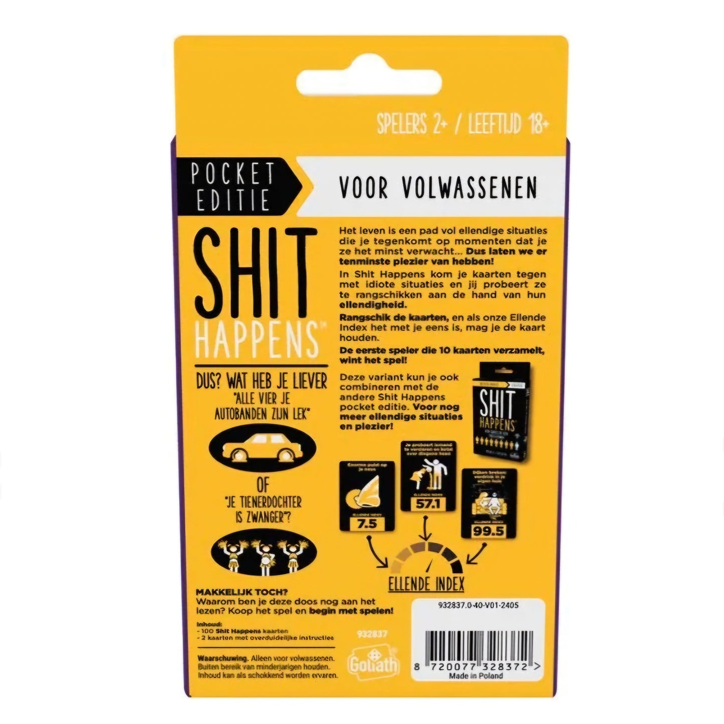 Goliath: Shit Happens pocket editie (18+)