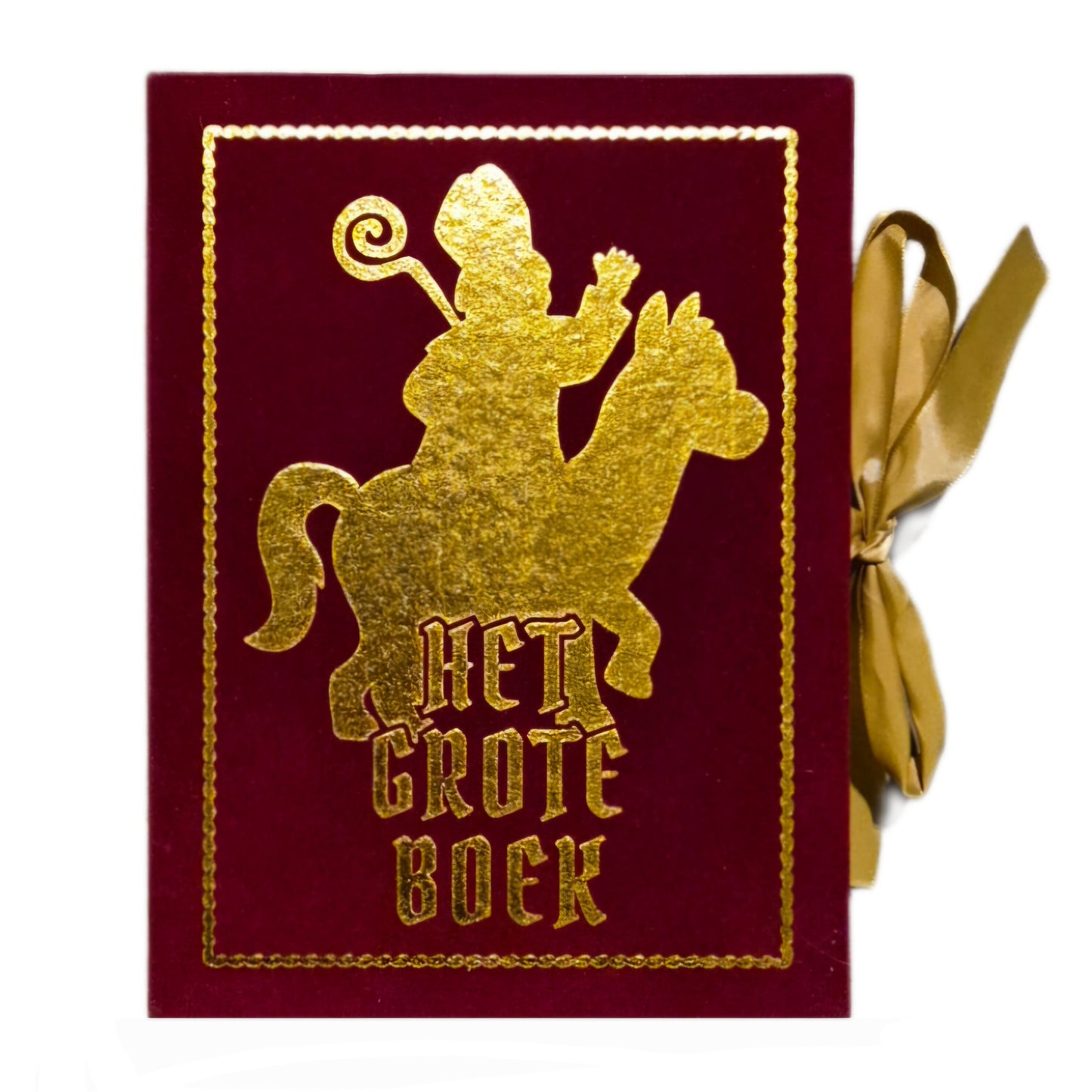 Suprise verpakking - Boek van Sinterklaas 17,5 x 26 x 4cm + Notitieboekje