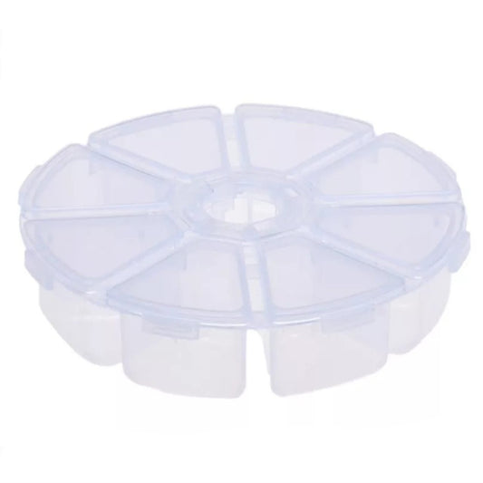 Ronde Sorteerdoos 8 vakken