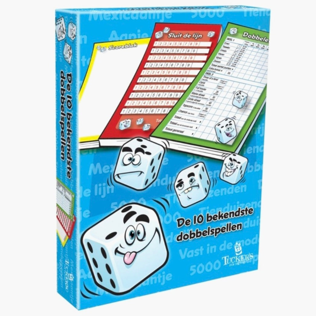 Tucker's Fun Factory: 10 bekendste dobbelspellen