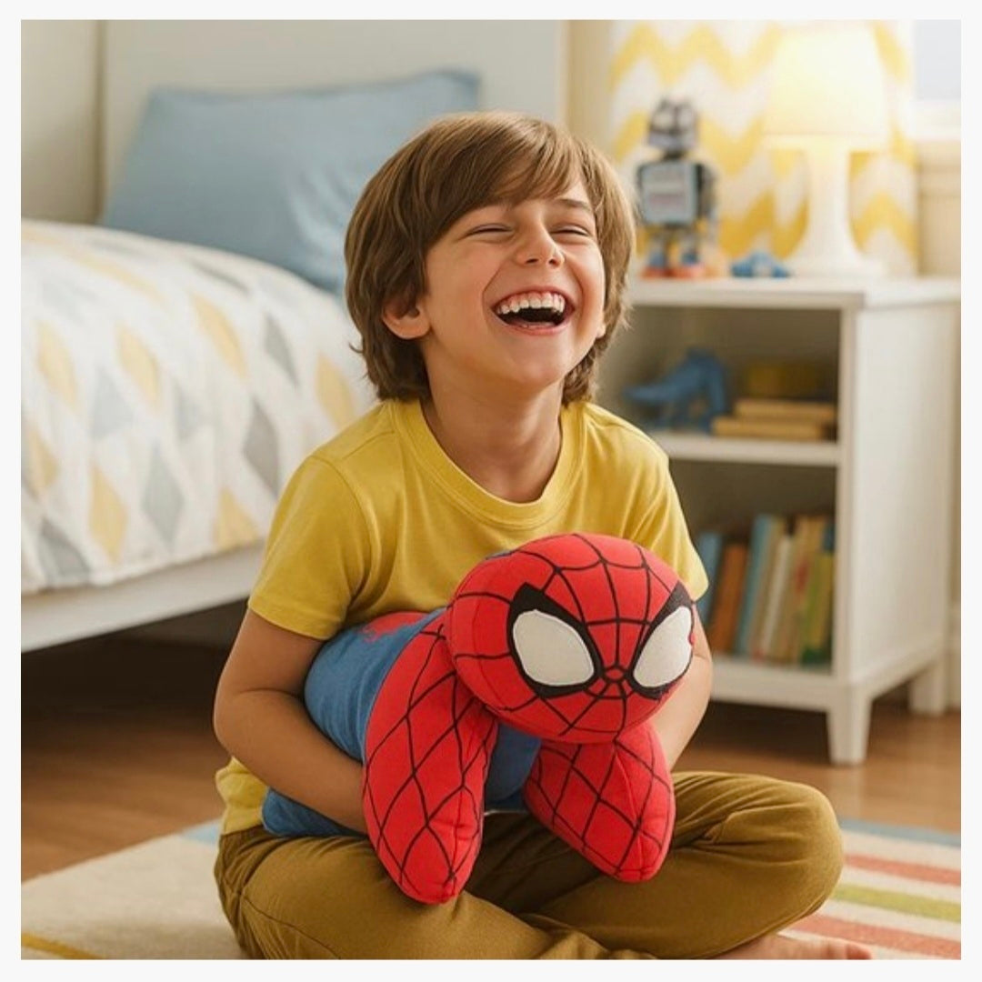 Spiderman: Kussen & Knuffel 2in1