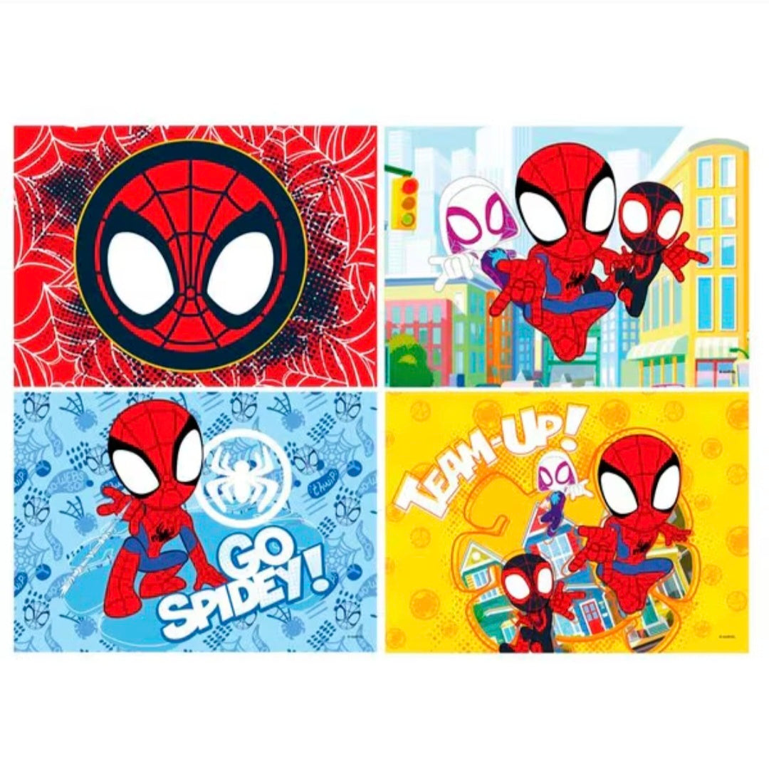 Marvel: Spider-Man and his Friends 4in1 - 12+16+20+24