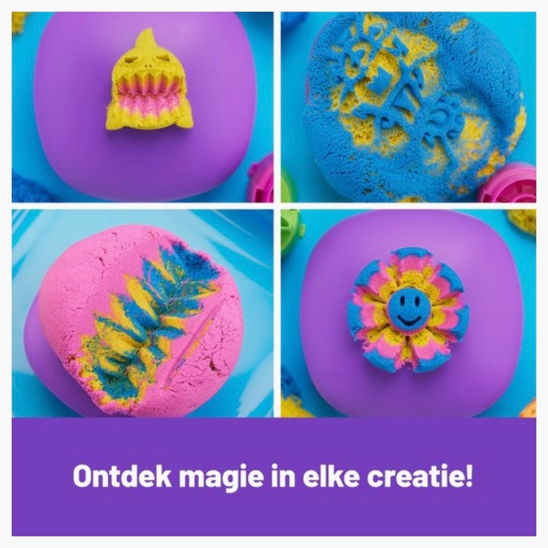 Kinetic Sand: Squish Motion Koffer Speelset