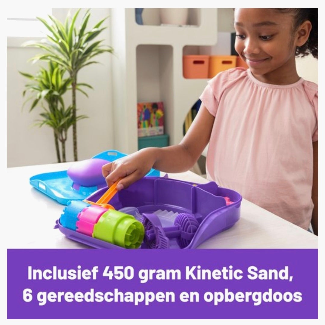 Kinetic Sand: Squish Motion Koffer Speelset