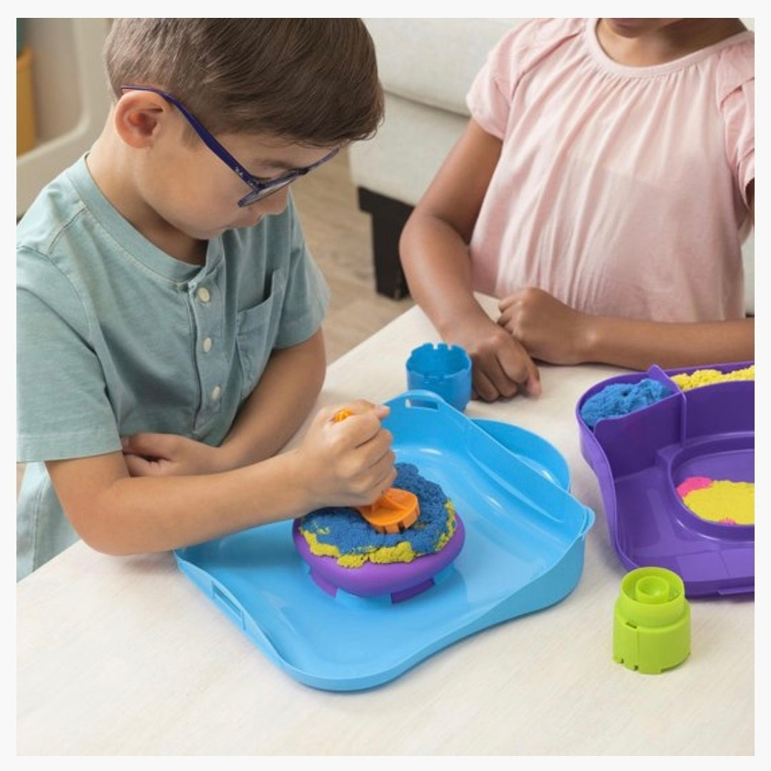 Kinetic Sand: Squish Motion Koffer Speelset