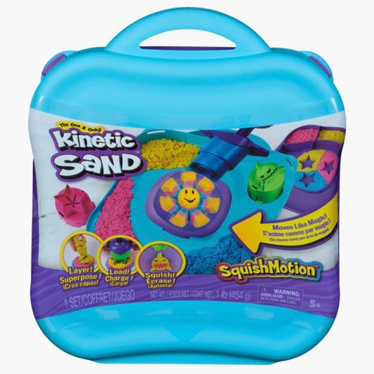 Kinetic Sand: Squish Motion Koffer Speelset