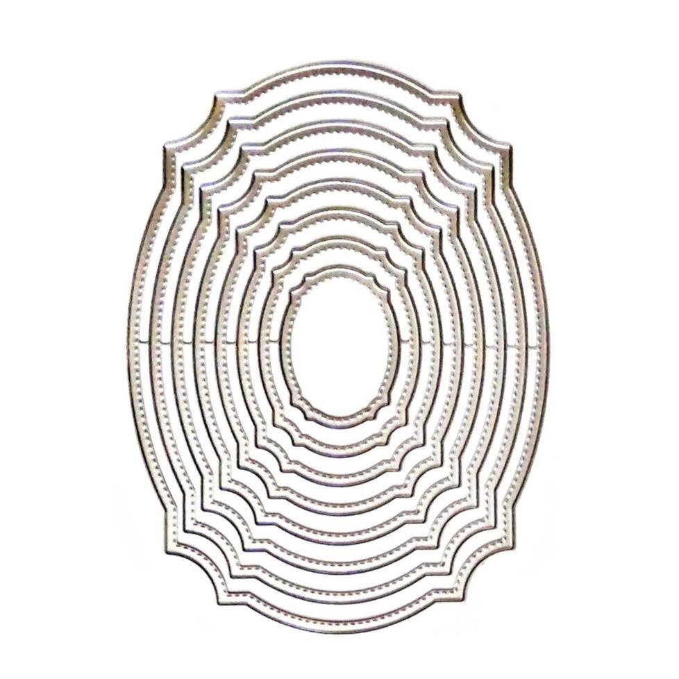 8 Stansmessen - Embossing mallen