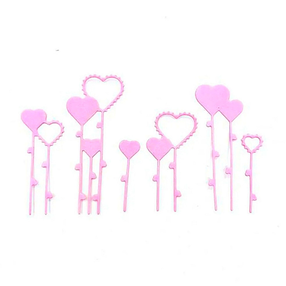 Stansmes - Hart ballonenstokjes