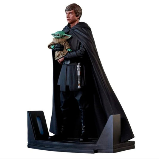 Star Wars Luke Skywalker & Grogu Figuur