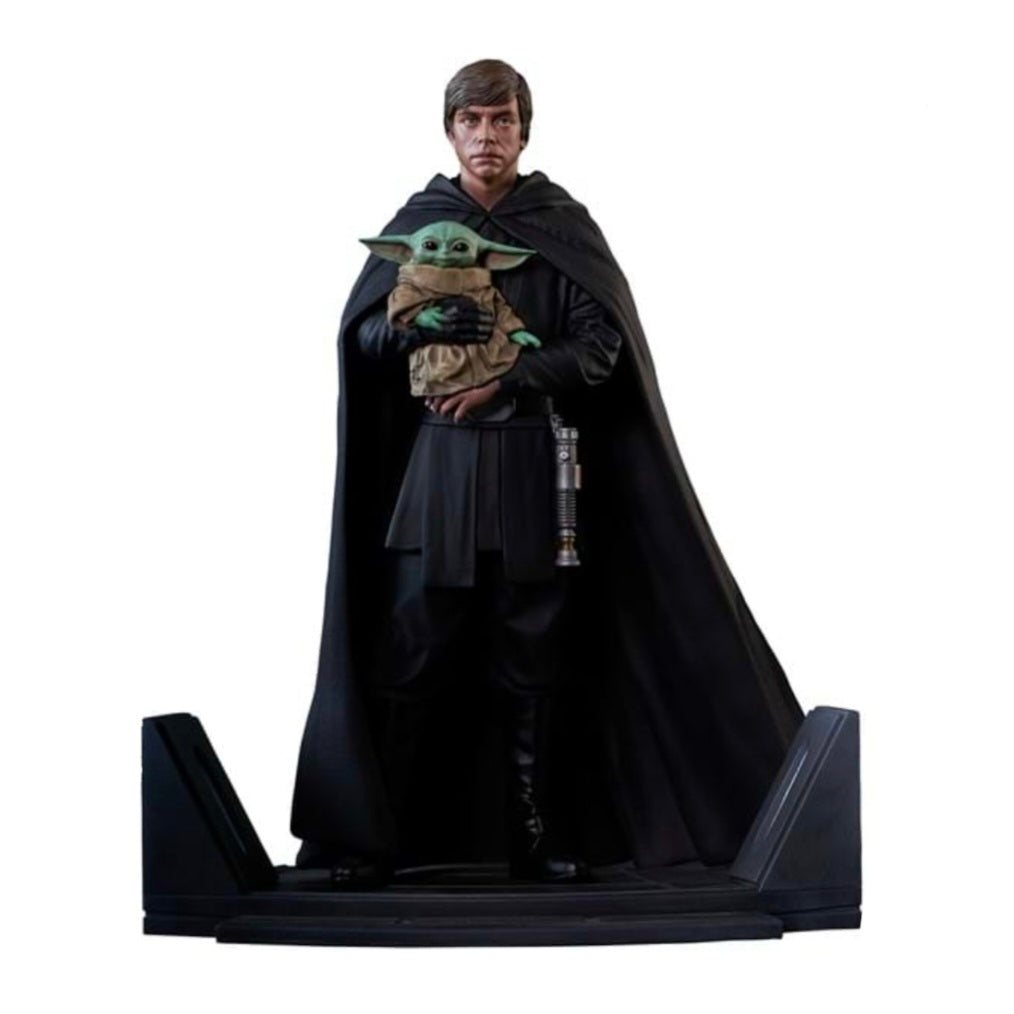Star Wars Luke Skywalker & Grogu Figuur