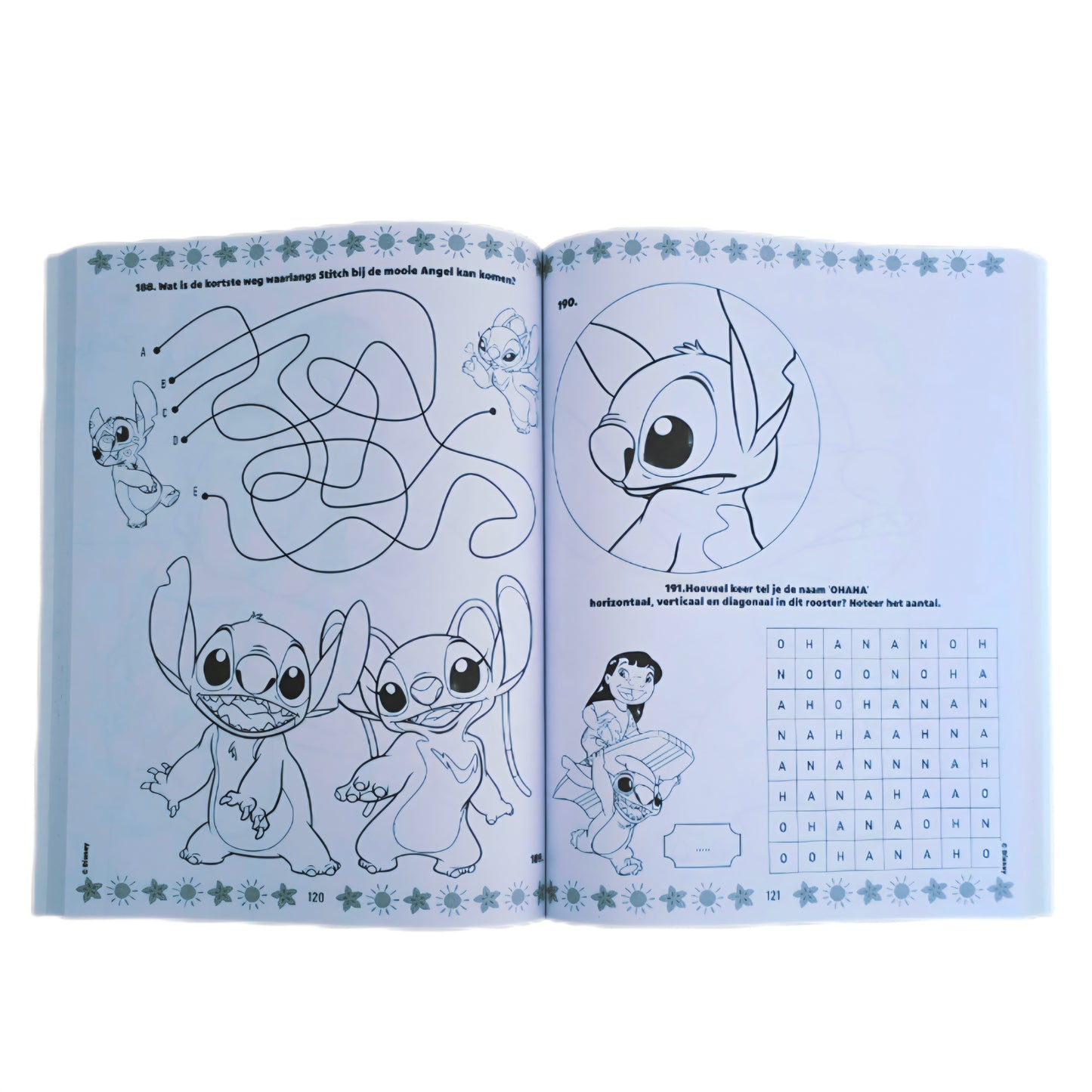 Stitch: 365 Kleur & Spelletjesboek