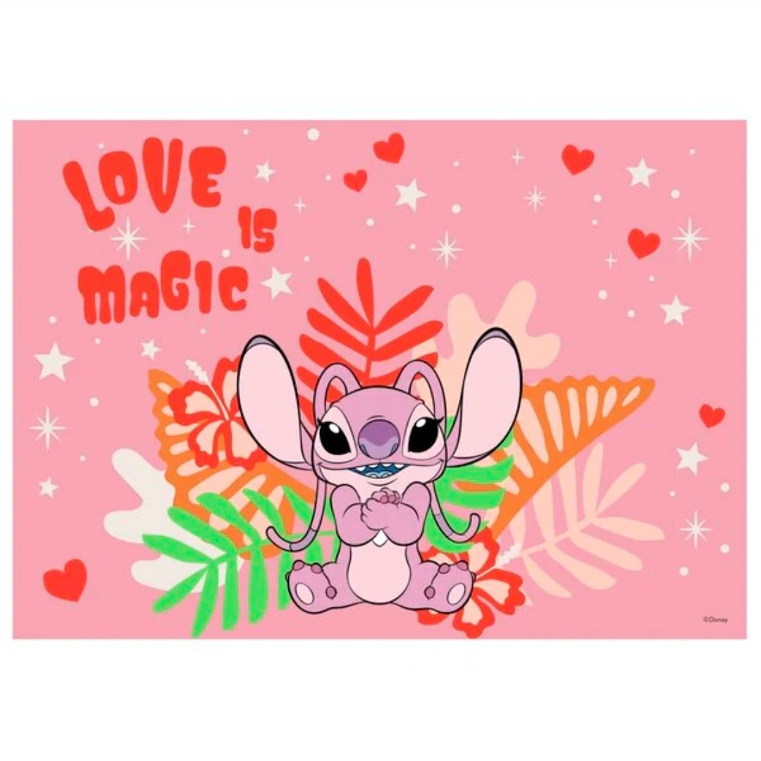 Disney Stitch: 4 Puzzels - 12+16+20+24