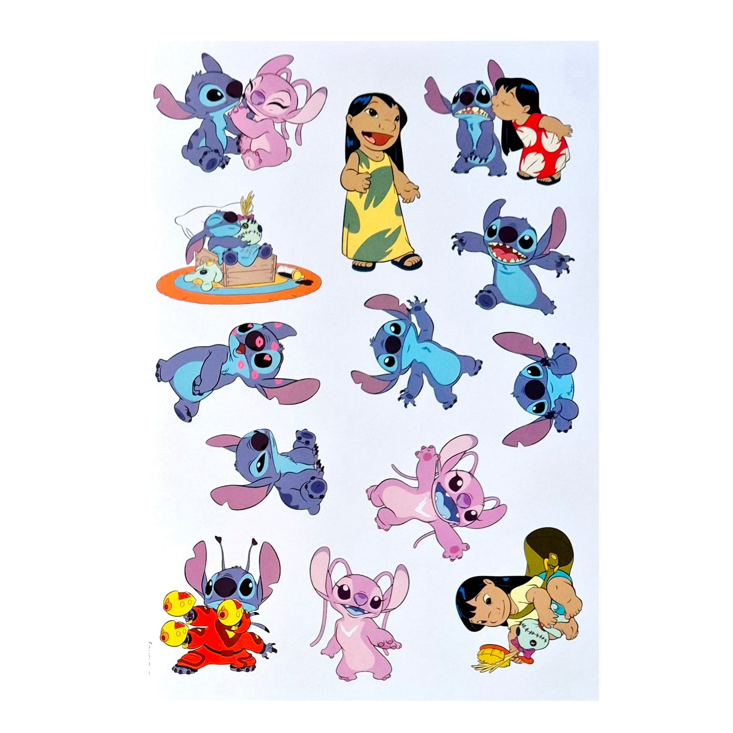 Stitch - Kleurboek JumboColor + Stickers