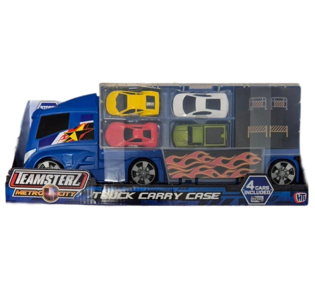 Teamsterz: Truck carry case - incl 4 auto's