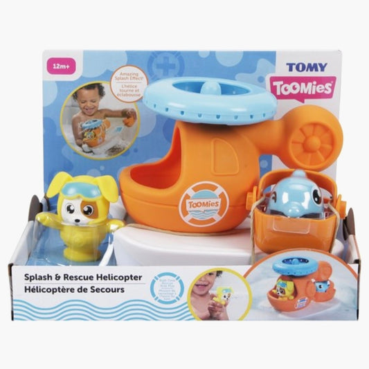 Tomy: Toomies Splash Rescue Helicopter (12+M)