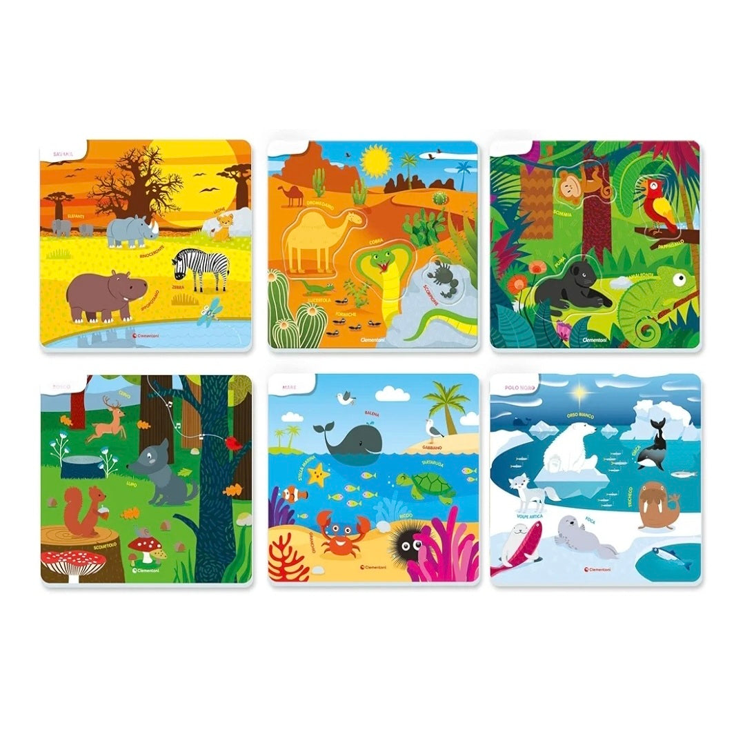 Clementoni: Education - Waar leven ze?