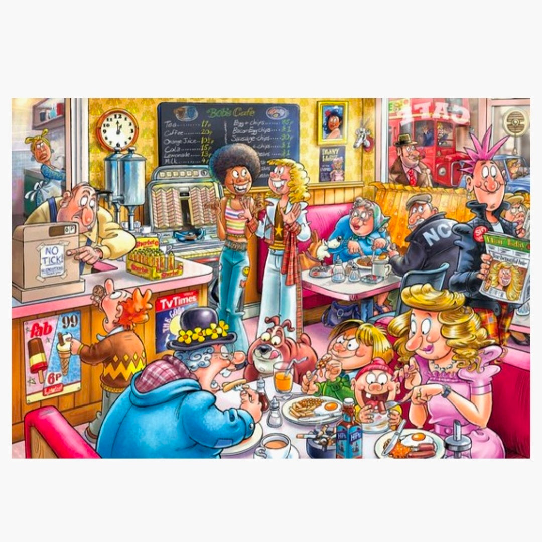 Wasgij 27 Mystery: Van Cafetaria naar Koffiebar - 1000