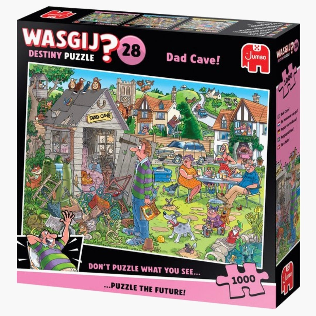 Wasgij 28 Destiny: Mancave van Pa - 1000
