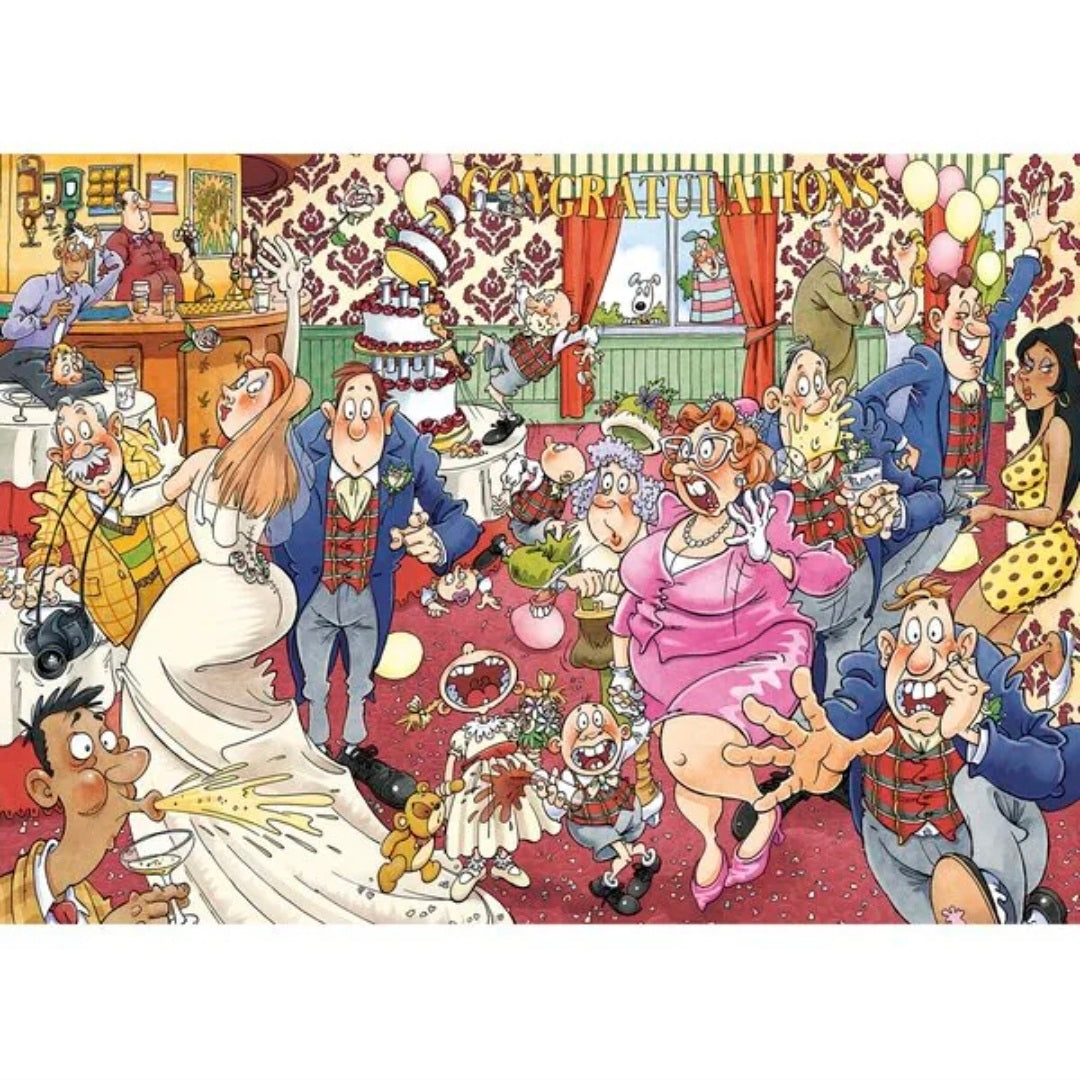 Wasgij? 29 Original: Catching Wedding Fever (Vang het boeket)