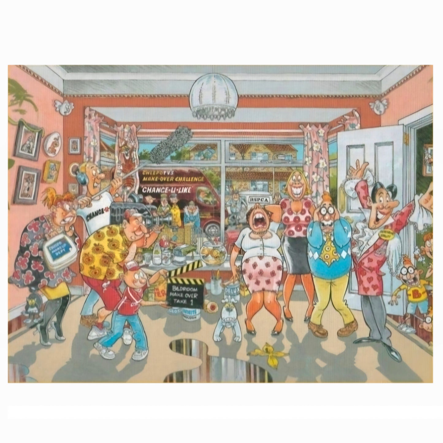 Wasgij 9 Original: Home Improvements! (Huis verbeteringen) - 950