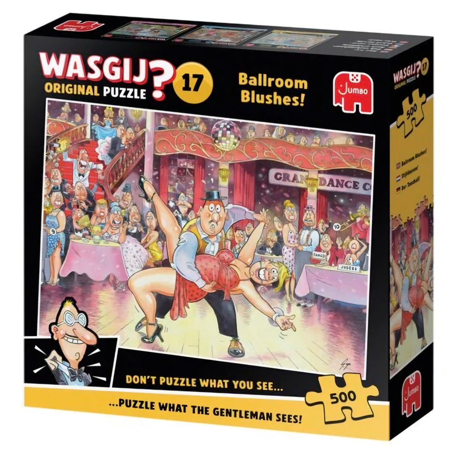 Wasgij 17 Original: Ballroom Blushes! (Balzaal Bloost) - 500