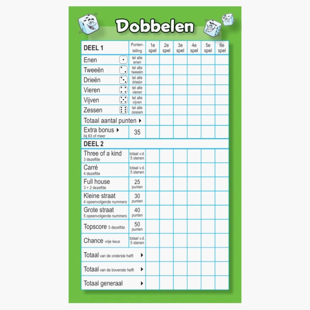 Tucker's Fun Factory: 10 bekendste dobbelspellen