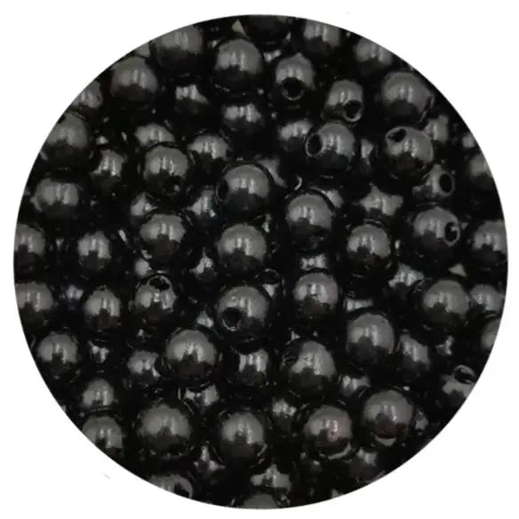 10g Acryl parelkralen 4mm -  Diverse kleuren  -  Multiplaza
