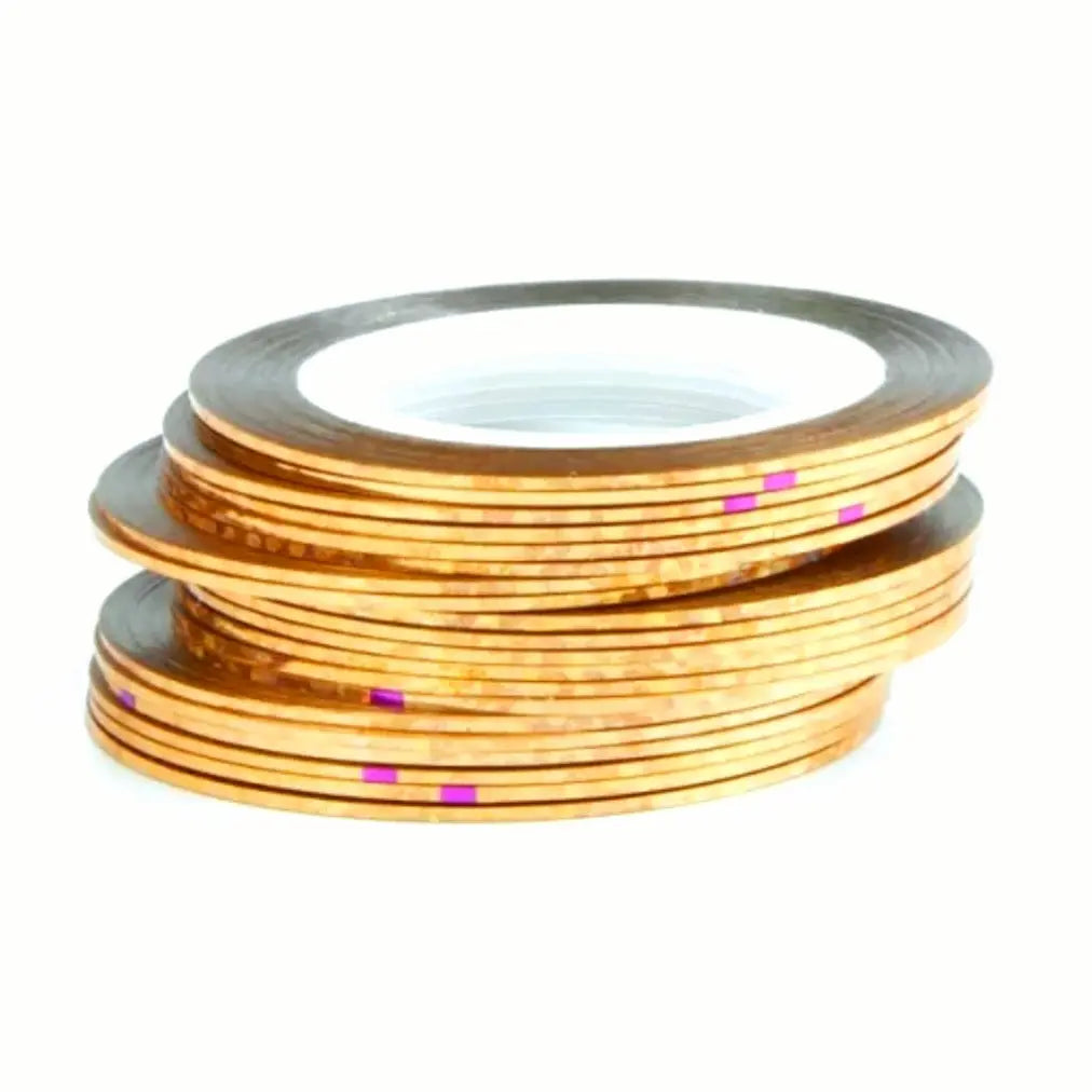 1mm Nagel striping tape met motief - Diverse Kleuren  -  Multiplaza