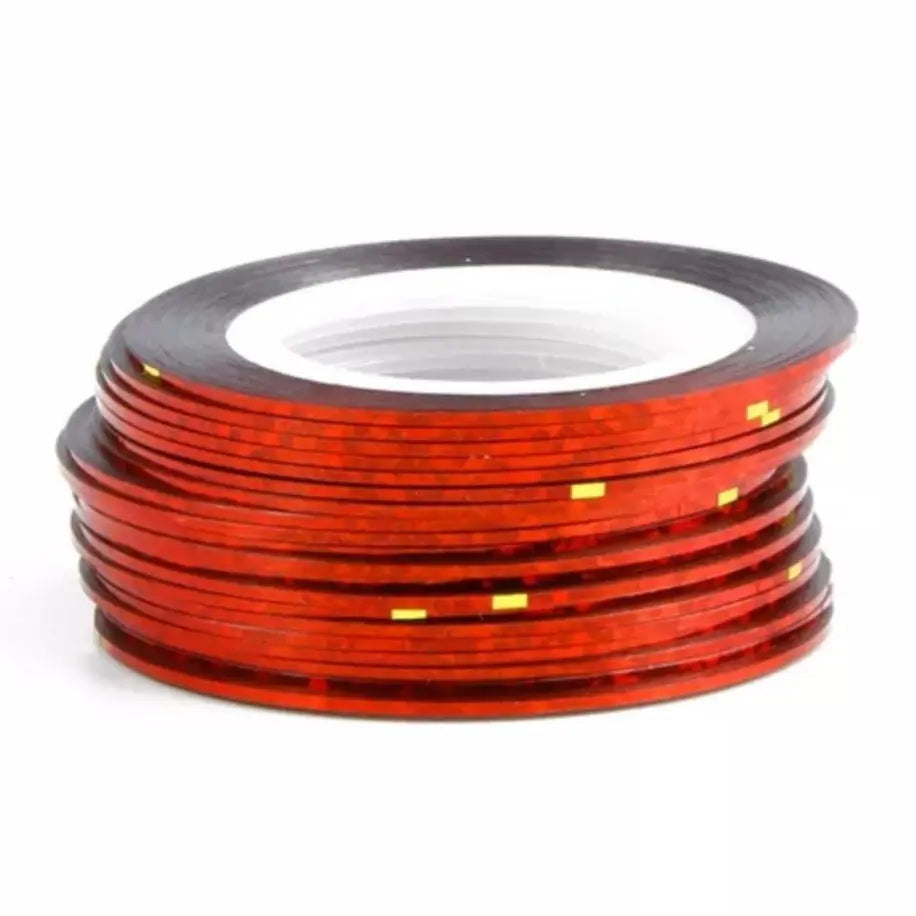 1mm Nagel striping tape met motief - Diverse Kleuren  -  Multiplaza