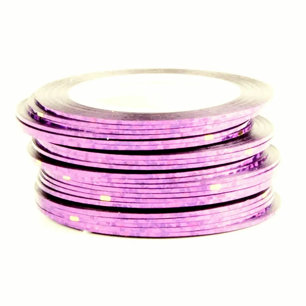 1mm Nagel striping tape met motief - Diverse Kleuren  -  Multiplaza