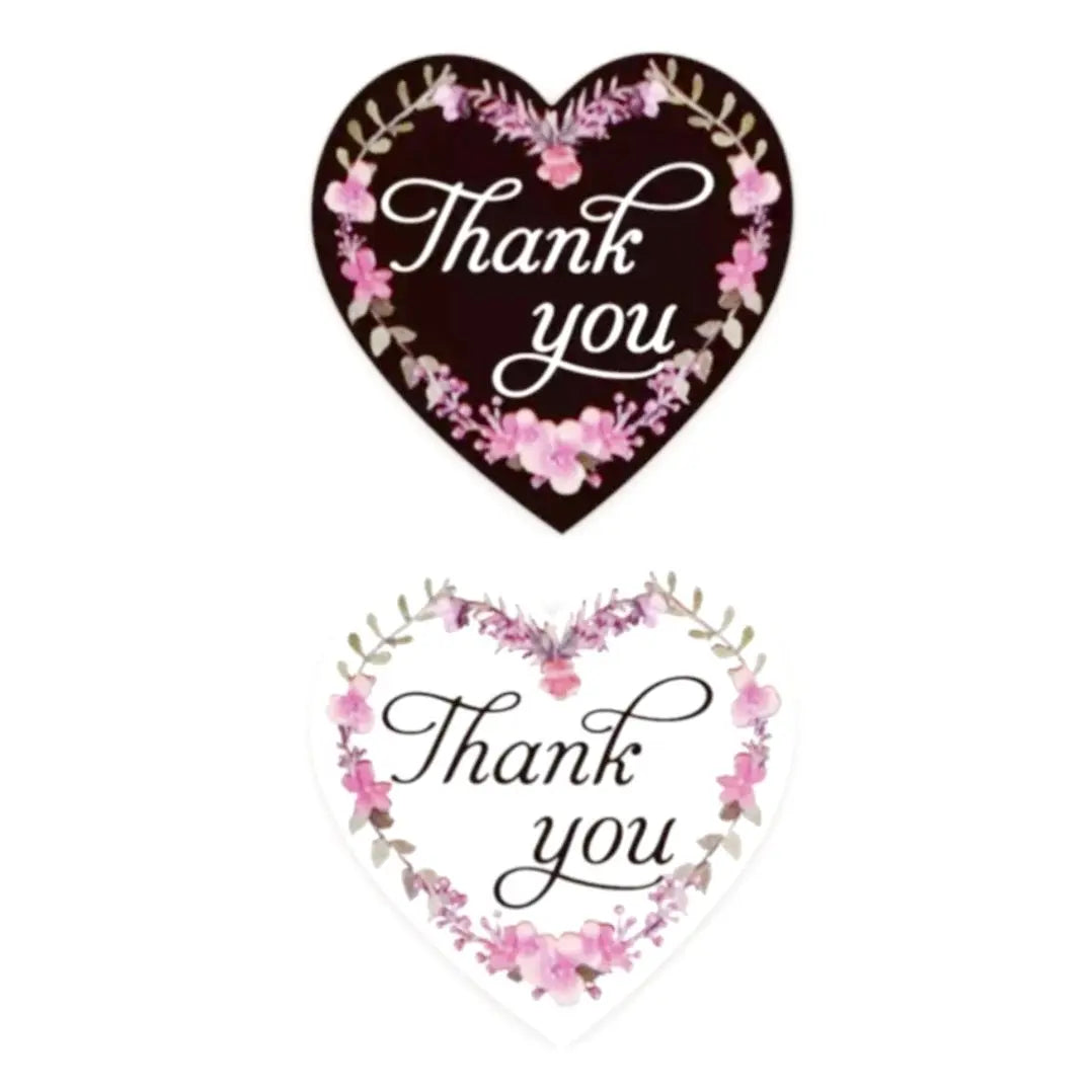 2,5cm Thank You Stickers - Diverse Soorten  -  Multiplaza