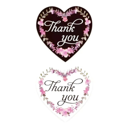 2,5cm Thank You Stickers - Diverse Soorten  -  Multiplaza