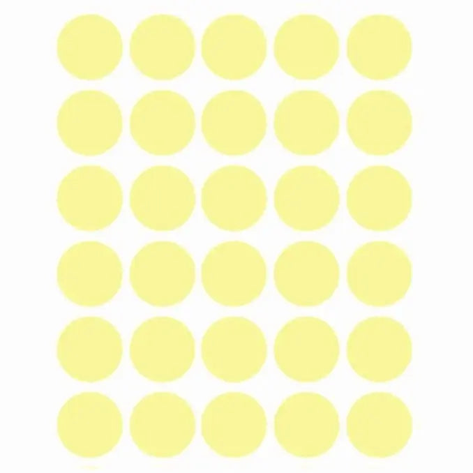 2cm Ronde Etiketten (150 Stuks) - Diverse kleuren  -  Multiplaza