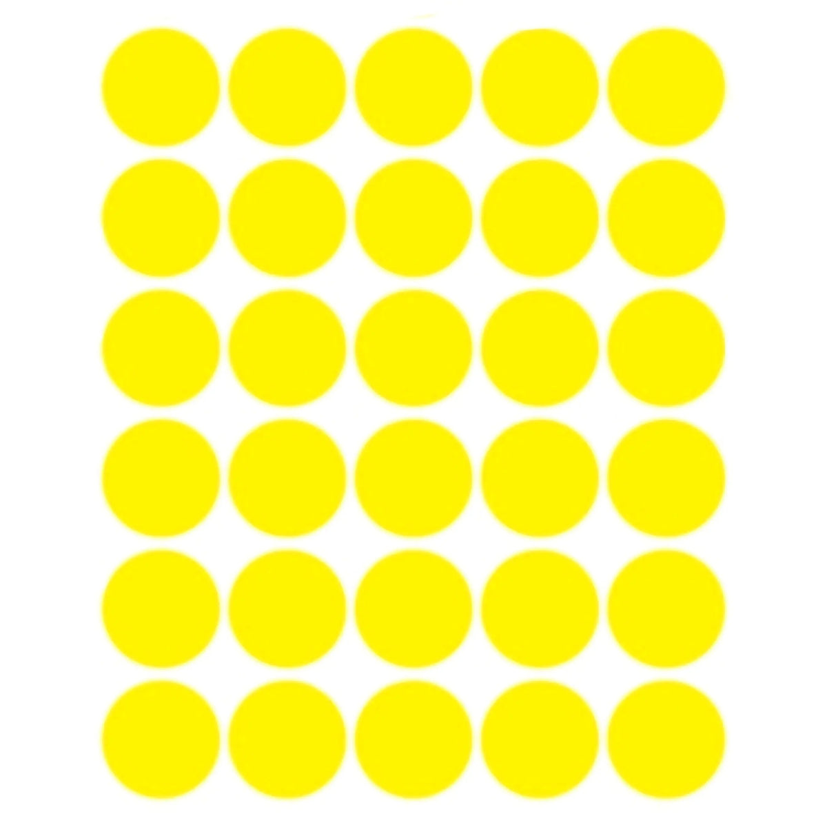 2cm Ronde Etiketten (150 Stuks) - Diverse kleuren  -  Multiplaza