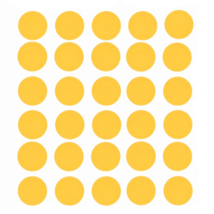 2cm Ronde Etiketten (150 Stuks) - Diverse kleuren  -  Multiplaza