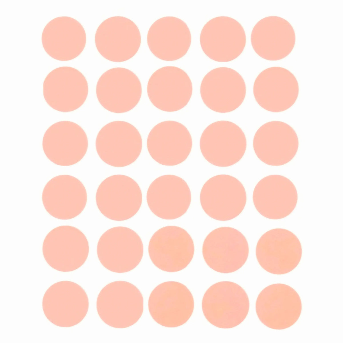 2cm Ronde Etiketten (150 Stuks) - Diverse kleuren  -  Multiplaza