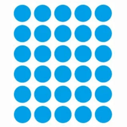 2cm Ronde Etiketten (150 Stuks) - Diverse kleuren  -  Multiplaza