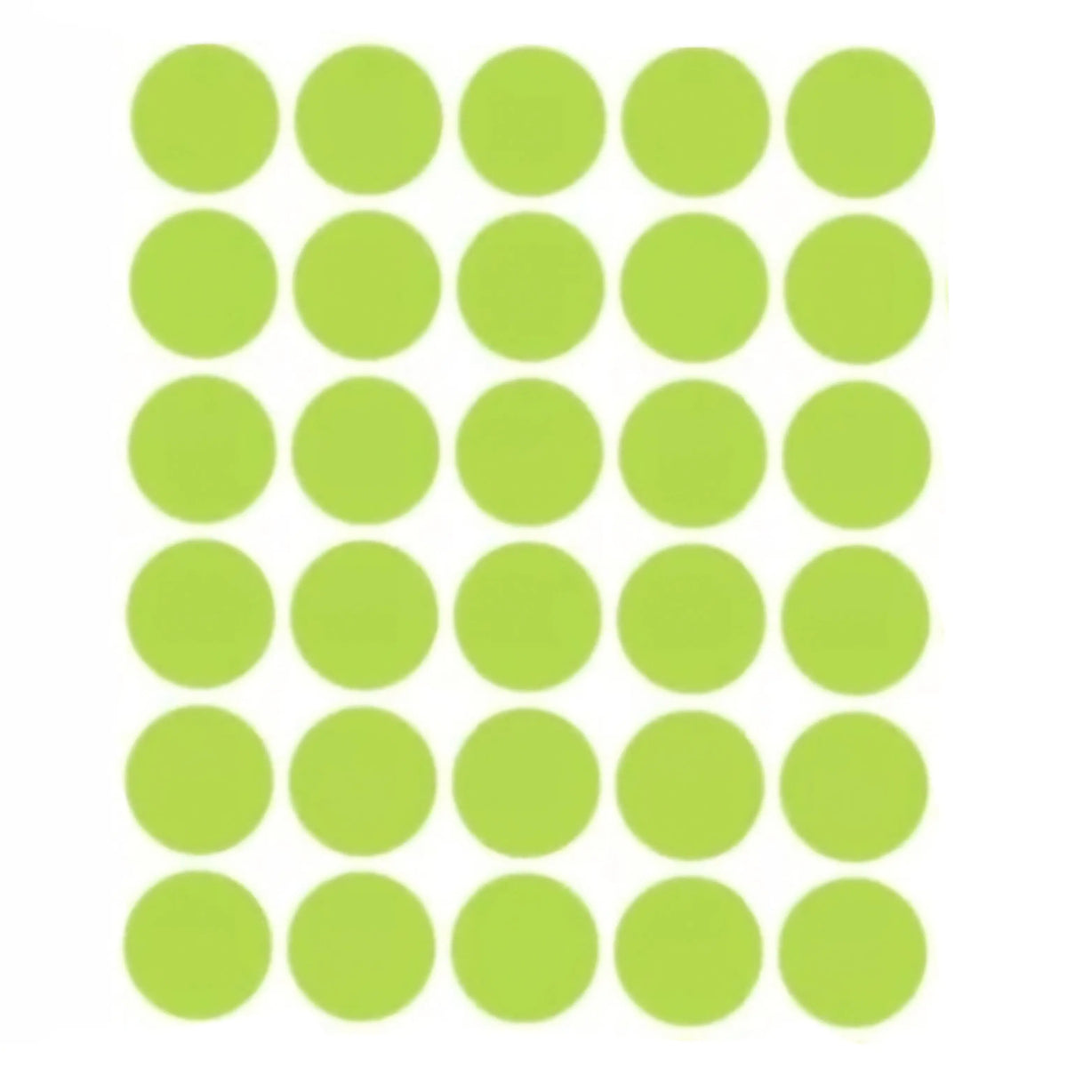 2cm Ronde Etiketten (150 Stuks) - Diverse kleuren  -  Multiplaza