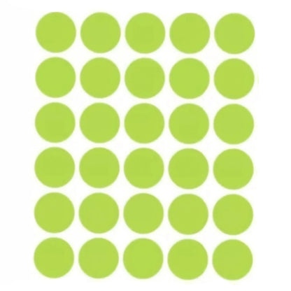 2cm Ronde Etiketten (150 Stuks) - Diverse kleuren  -  Multiplaza