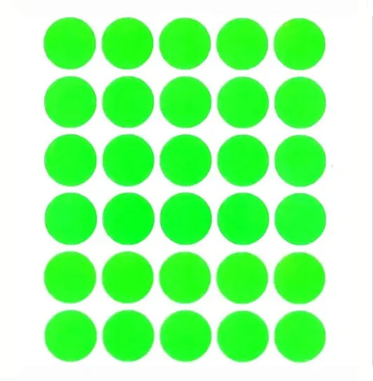 2cm Ronde Etiketten (150 Stuks) - Diverse kleuren  -  Multiplaza