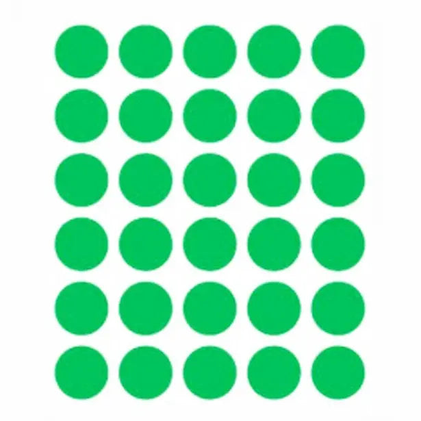 2cm Ronde Etiketten (150 Stuks) - Diverse kleuren  -  Multiplaza