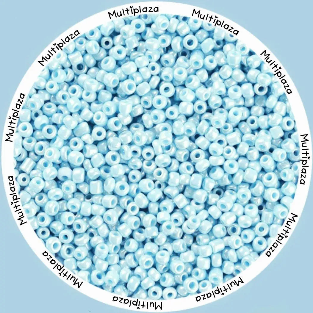 2mm Zakje rocailles glaskralen - Effen Kleuren  -  Multiplaza