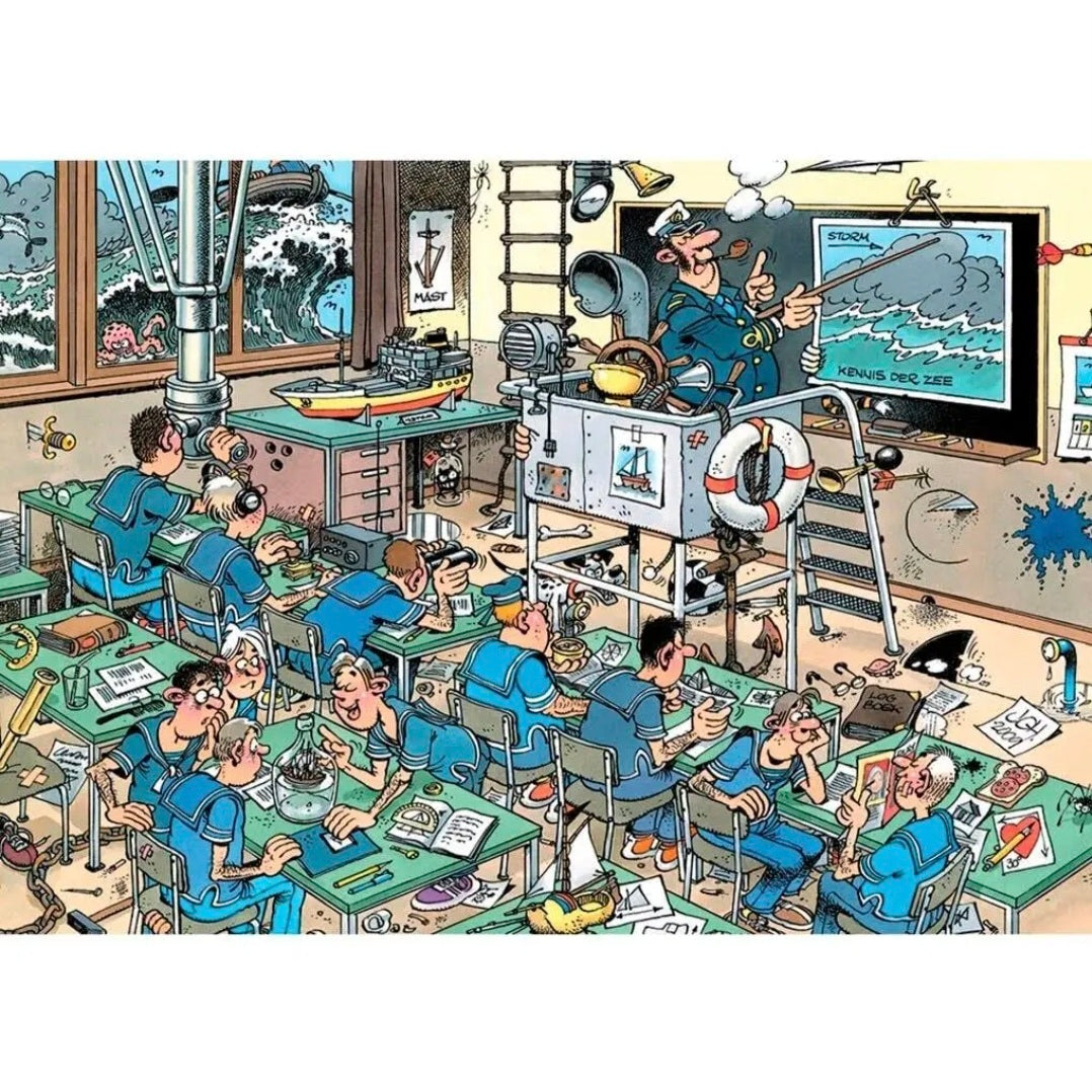 Jan van Haasteren: Navy Class (Zeeschool) - 500