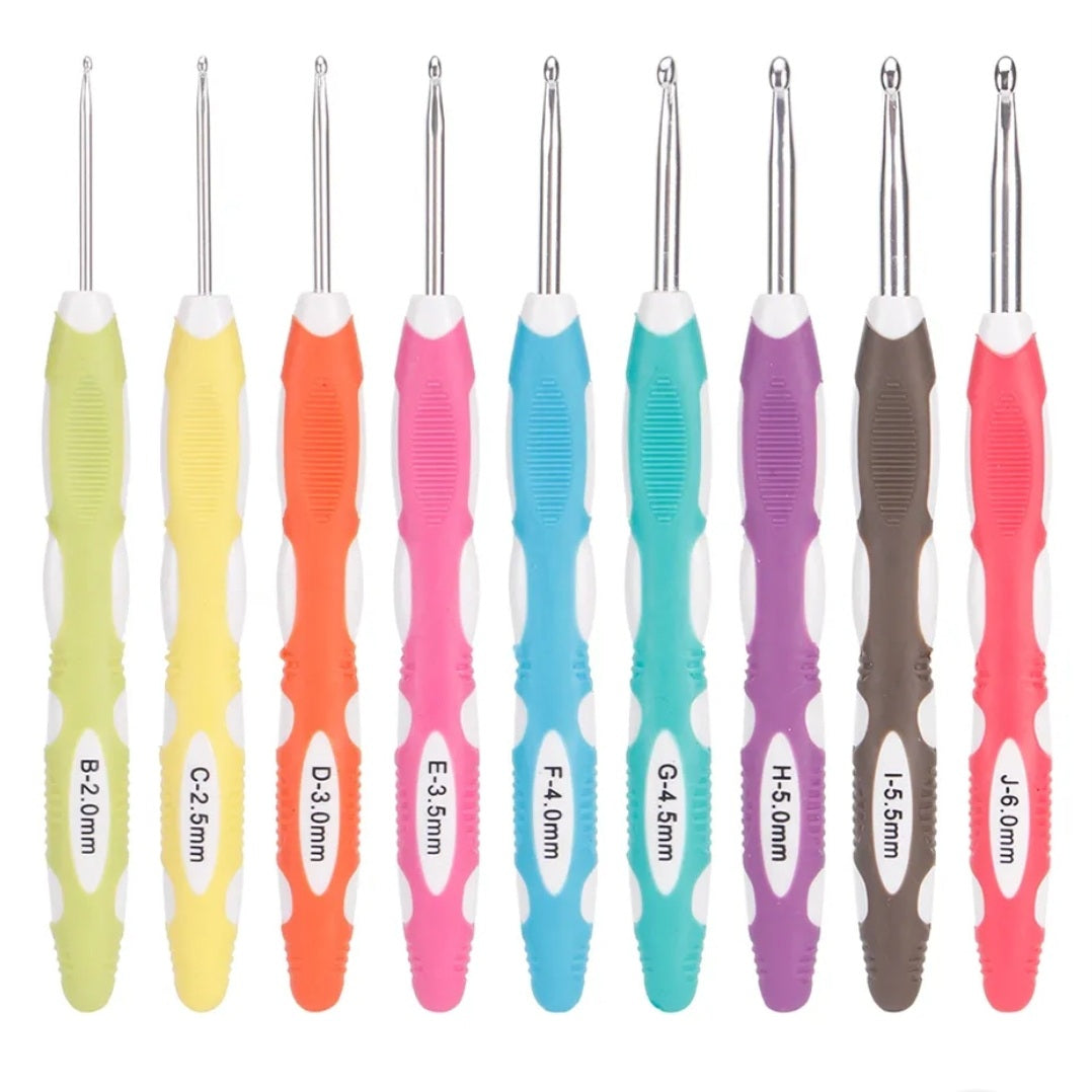 9 delig Haaknaalden set